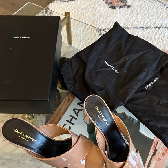 Saint Laurent LOU LOU Mule Sandals - Picture 5 of 6